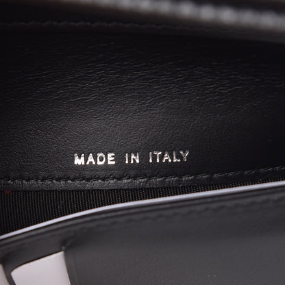 Chanel Caviar Chevron Quilted Medium Boy Flap Wallet Black 7 of 8