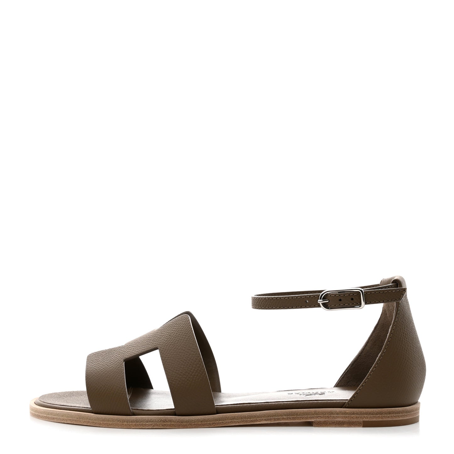 Epsom Santorini Sandals 37 Etoupe