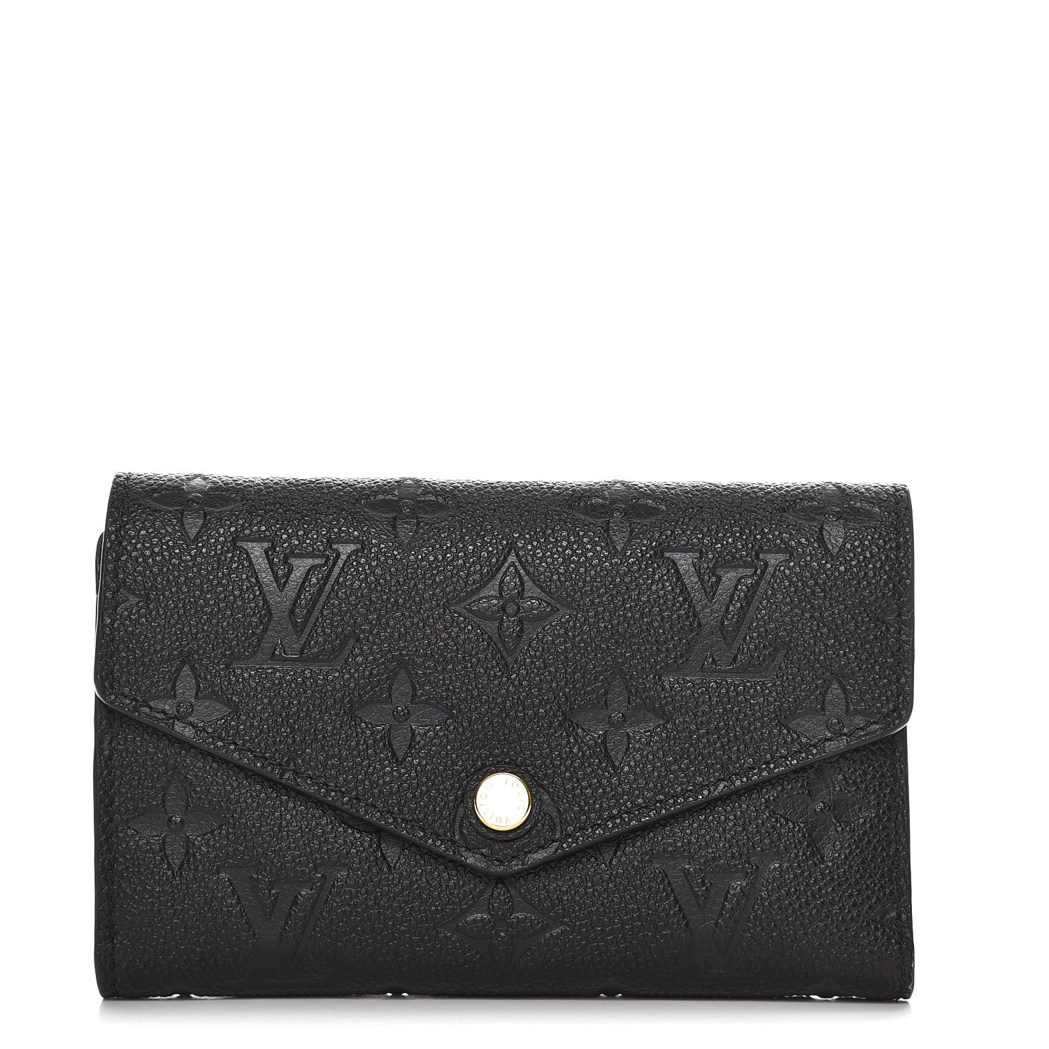 Louis Vuitton Empreinte Compact Curieuse Wallet Black 1 of 6