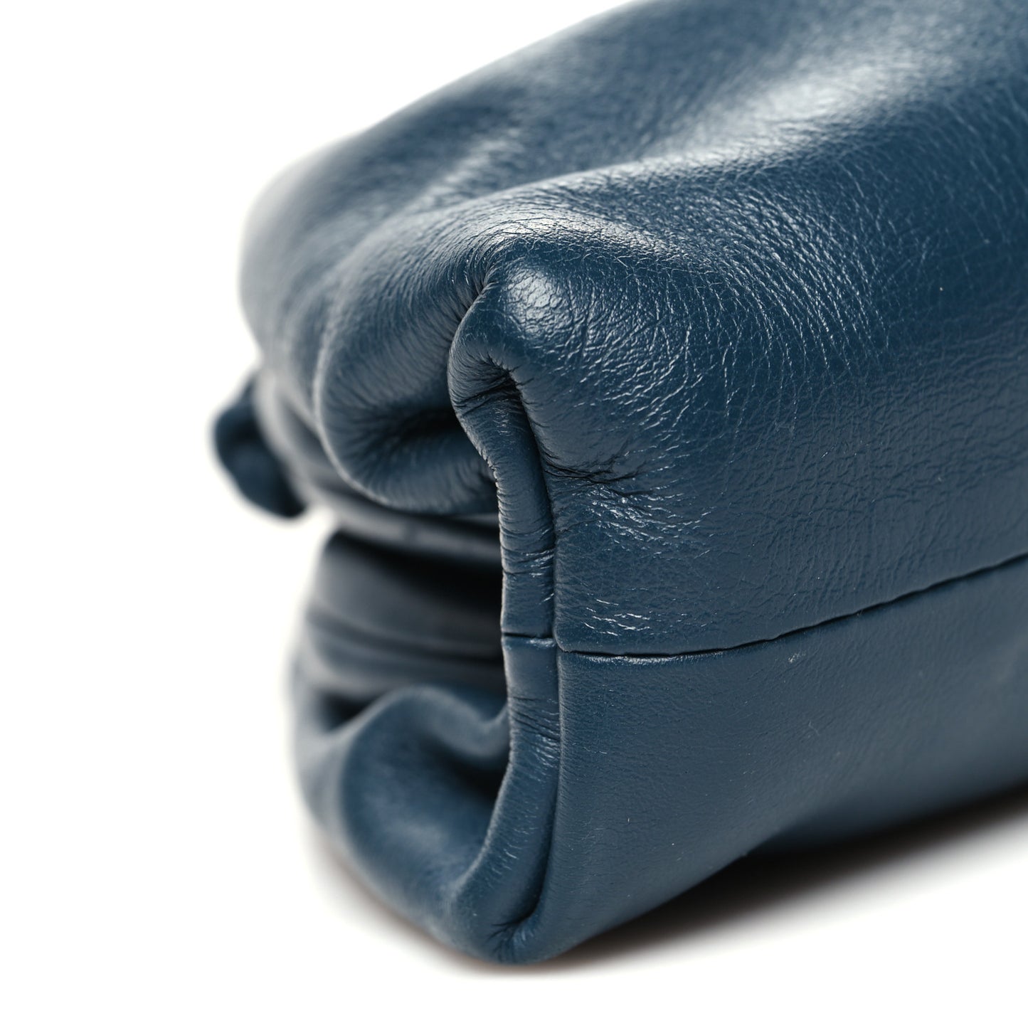 Butter Calfskin The Mini Pouch Deep Blue
