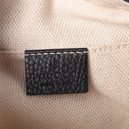 Gucci Pebbled Calfskin Small Soho Disco Bag Black 7 of 13