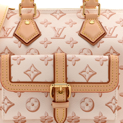 Louis Vuitton Monogram Fall for You Speedy Bandouliere 25 Beige Clair 7 of 9