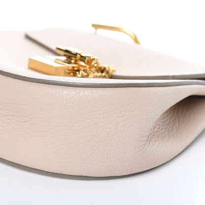 Chloe Grained Lambskin Mini Drew Shoulder Bag Abstract White 9 of 10