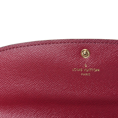 Louis Vuitton Monogram Emilie Wallet Fuchsia 7 of 9