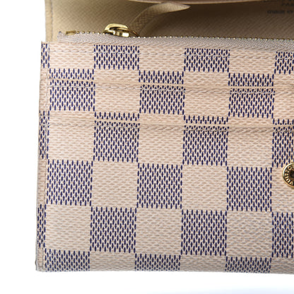Louis Vuitton Damier Azur Emilie Wallet 10 of 11