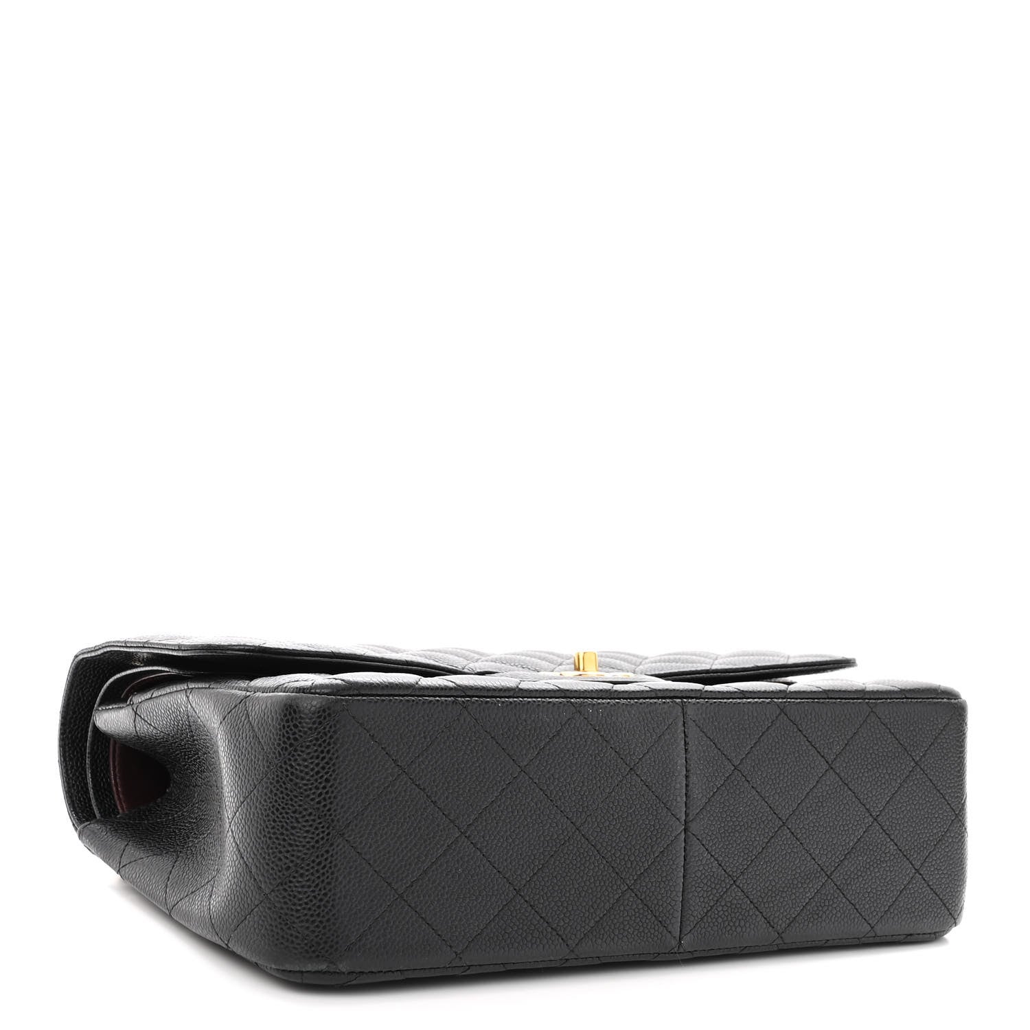 Chanel Caviar Quilted Jumbo Double Flap Black 4 of 10