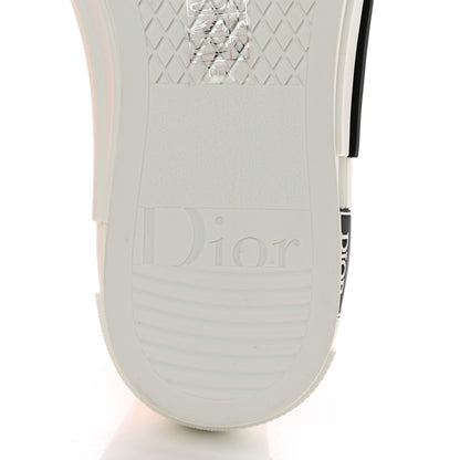Christian Dior Technical Canvas Oblique Mens B23 High Top Sneakers 41 Orange White 8 of 8