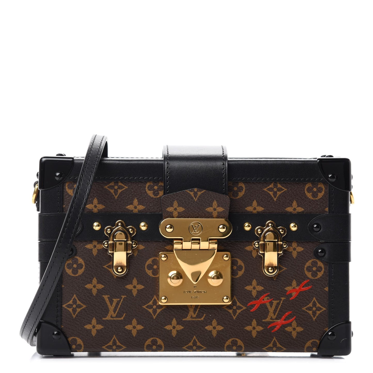 Monogram Petite Malle Black