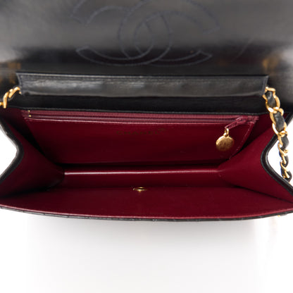 Chanel Lambskin Quilted Medium Single Flap Black 5 of 11