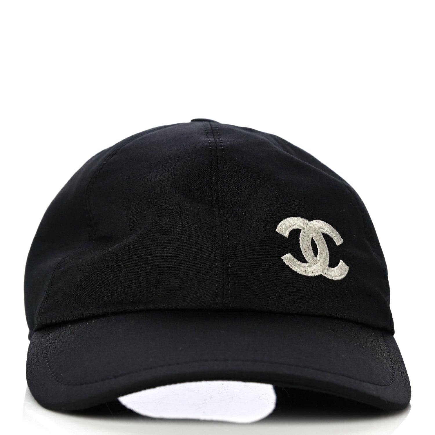 Chanel Cotton CC Cap Hat Black 4 of 8