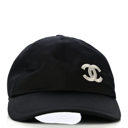 Chanel Cotton CC Cap Hat Black 4 of 8