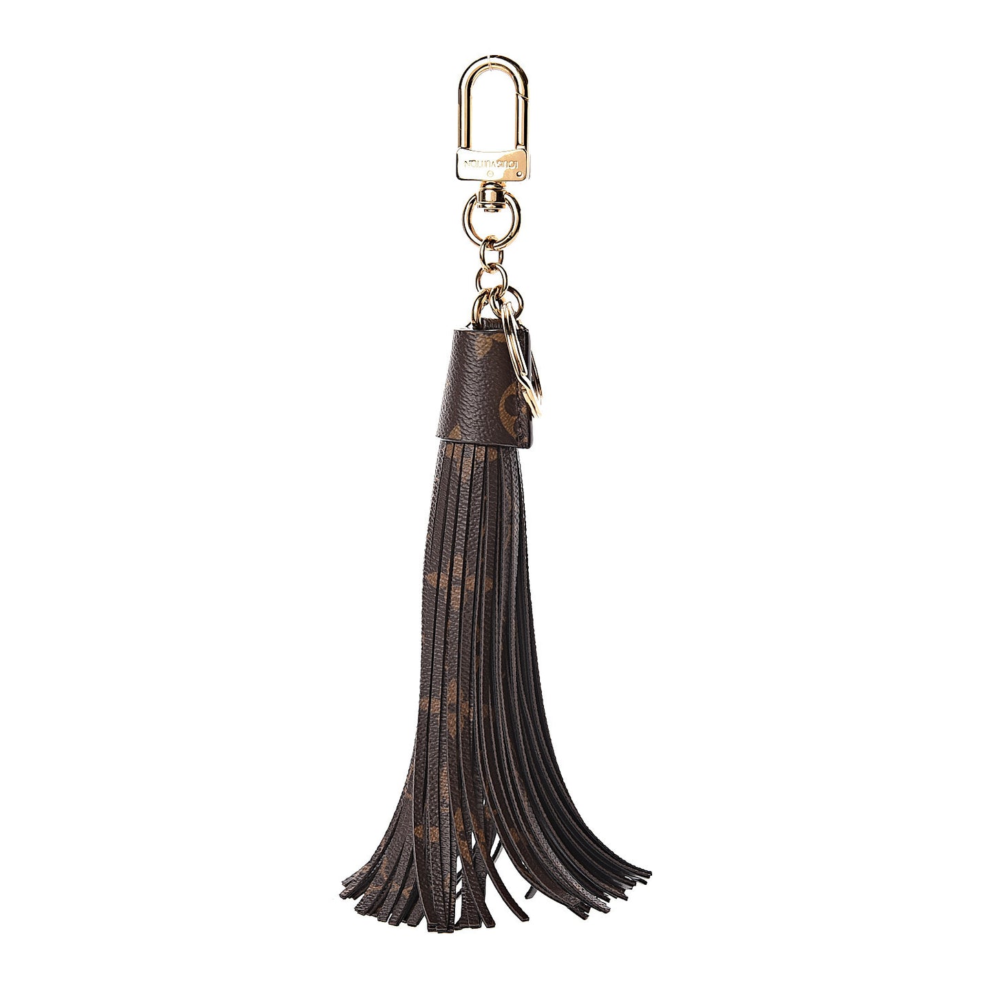 Monogram Tassel Bag Charm