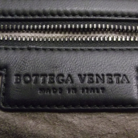Nappa Intrecciato Maxi Veneta Nero