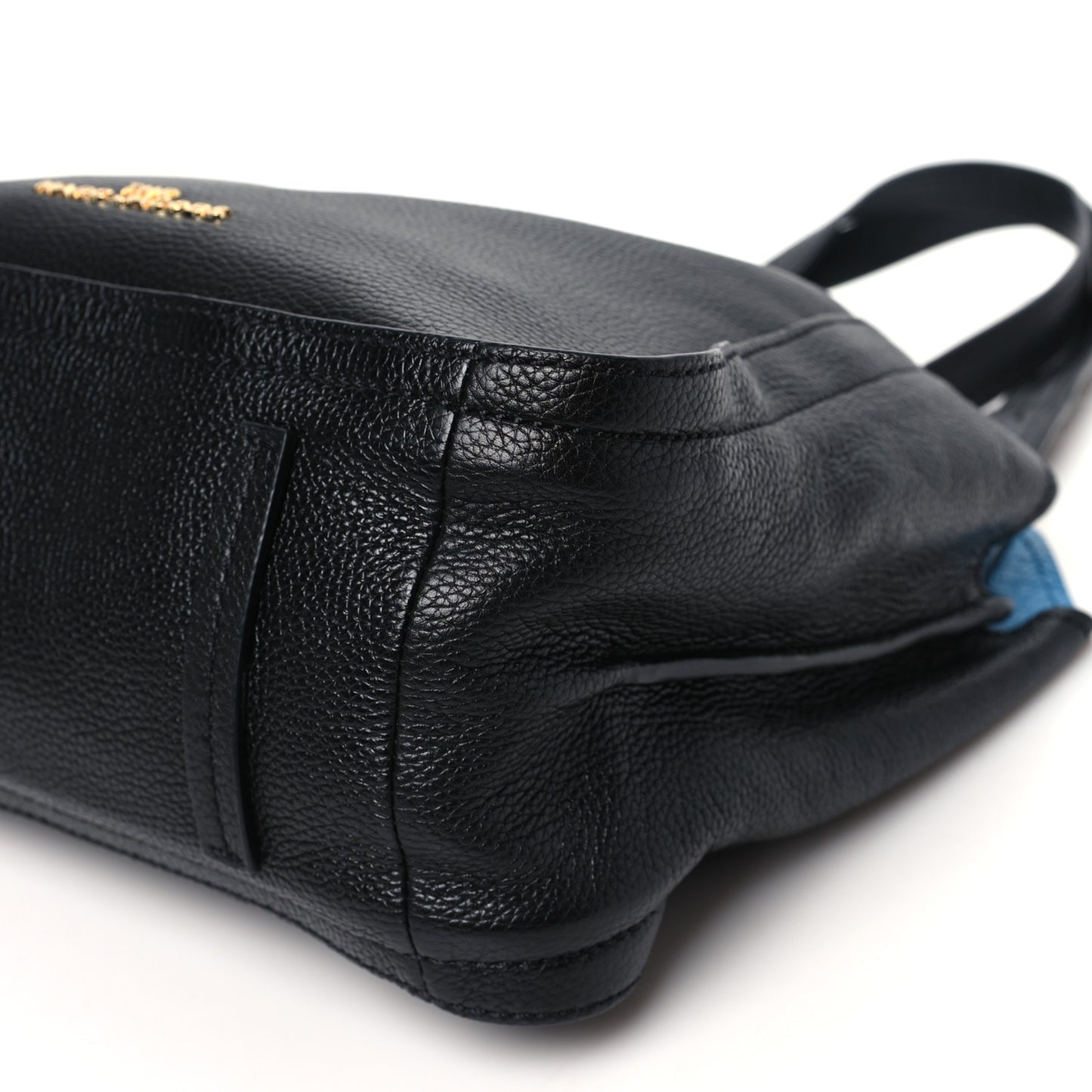Grained Calfskin The Director Tote Black