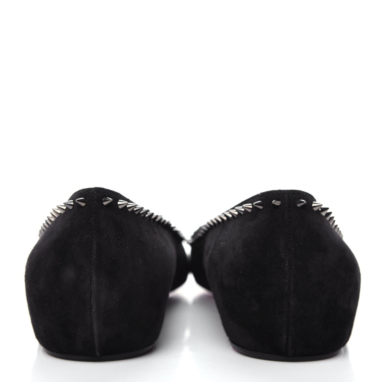 Christian Louboutin Veau Velours Anjalina Flats 39.5 Black 7 of 11