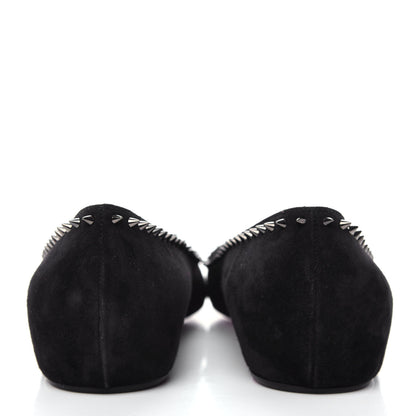 Christian Louboutin Veau Velours Anjalina Flats 39.5 Black 7 of 11