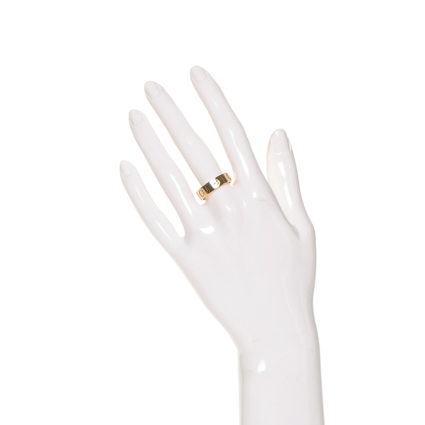 18K Yellow Gold 5.5mm LOVE Ring 57 8