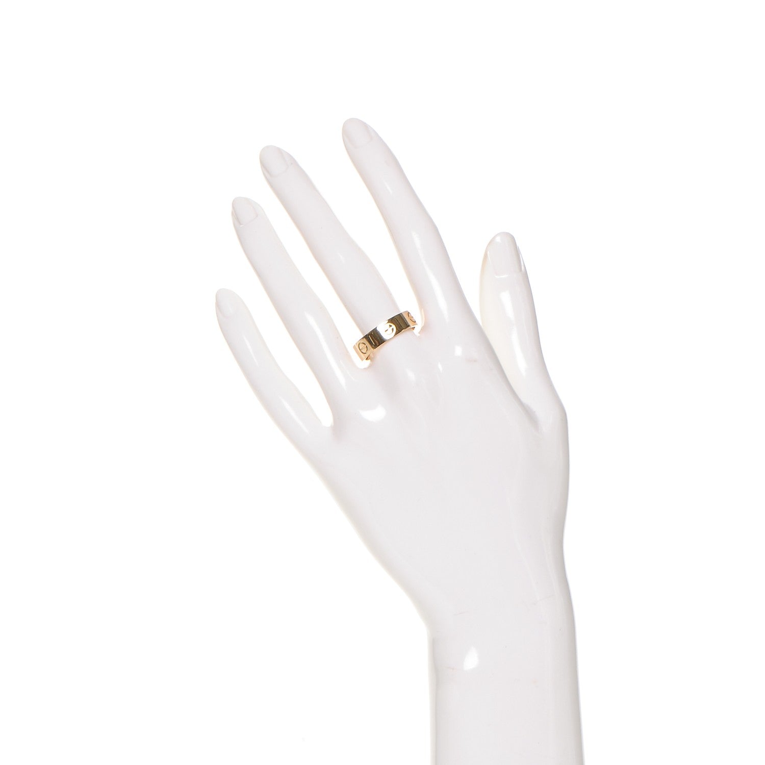 Cartier 18K Yellow Gold 5.5mm LOVE Ring 57 8 2 of 4