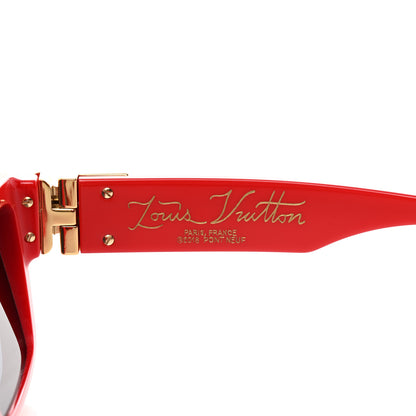 Louis Vuitton Acetate 1.1 Millionaires Z1169W Sunglasses Red 6 of 7