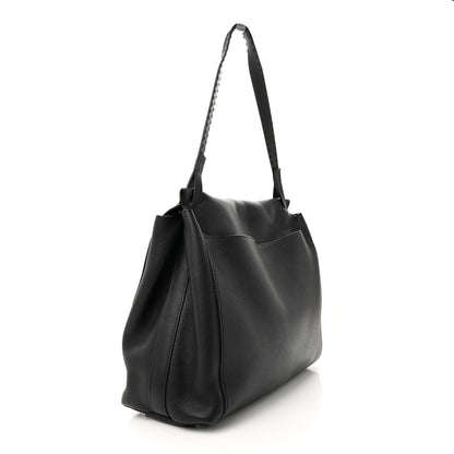 The Row Grained Calfskin Sidekick Black 3 of 12