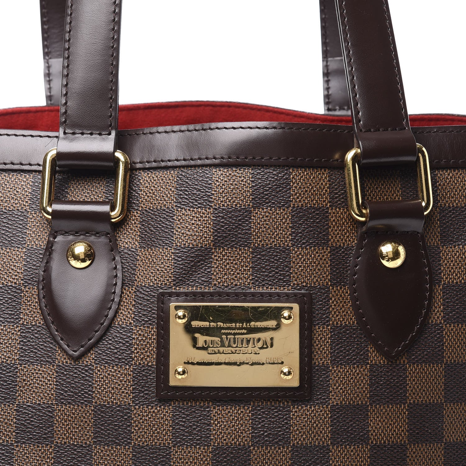 Louis Vuitton Damier Ebene Hampstead PM 8 of 8