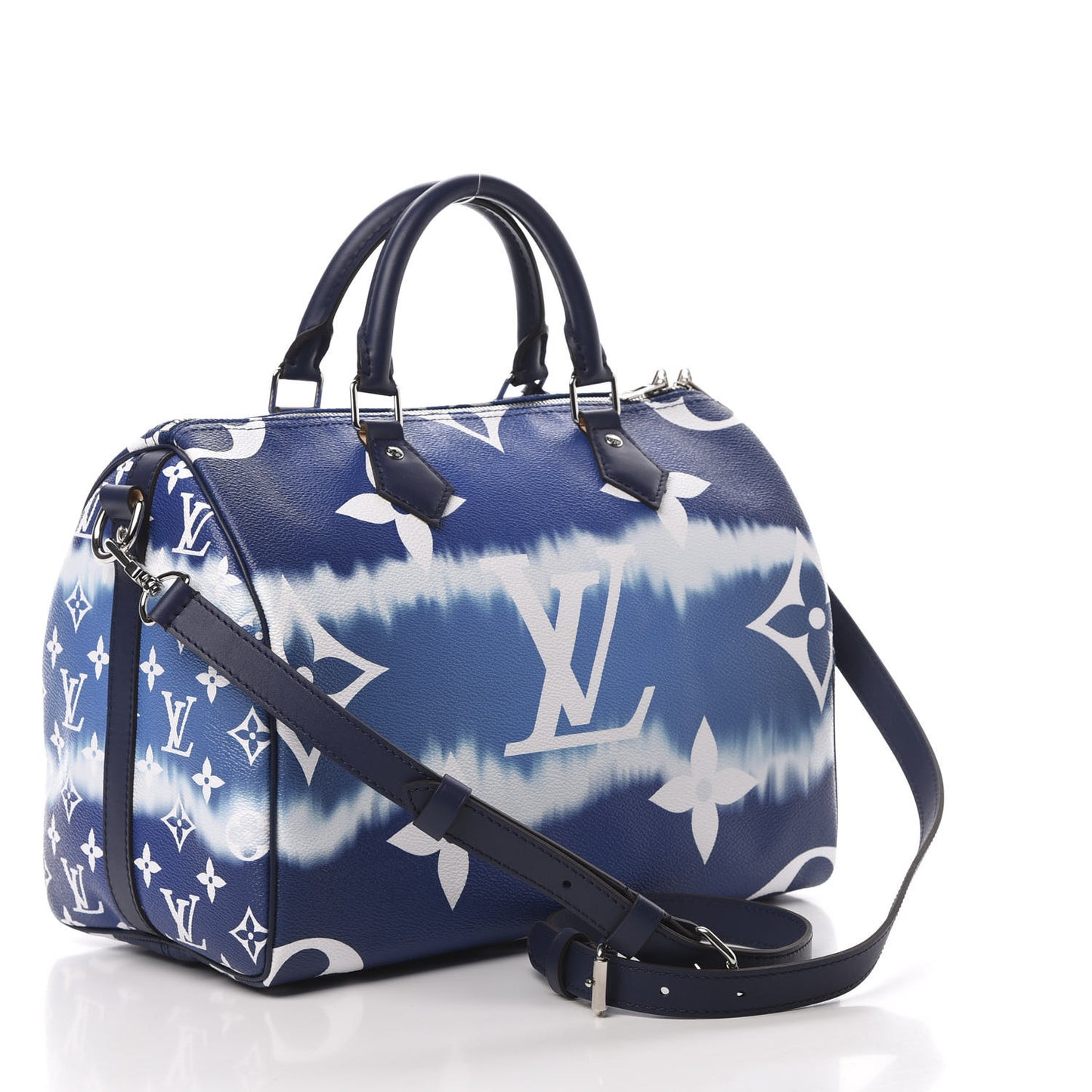 Monogram Escale Speedy Bandouliere 30 Blue