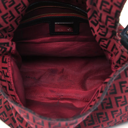 Fendi Zucchino Mama Baguette Red 5 of 9