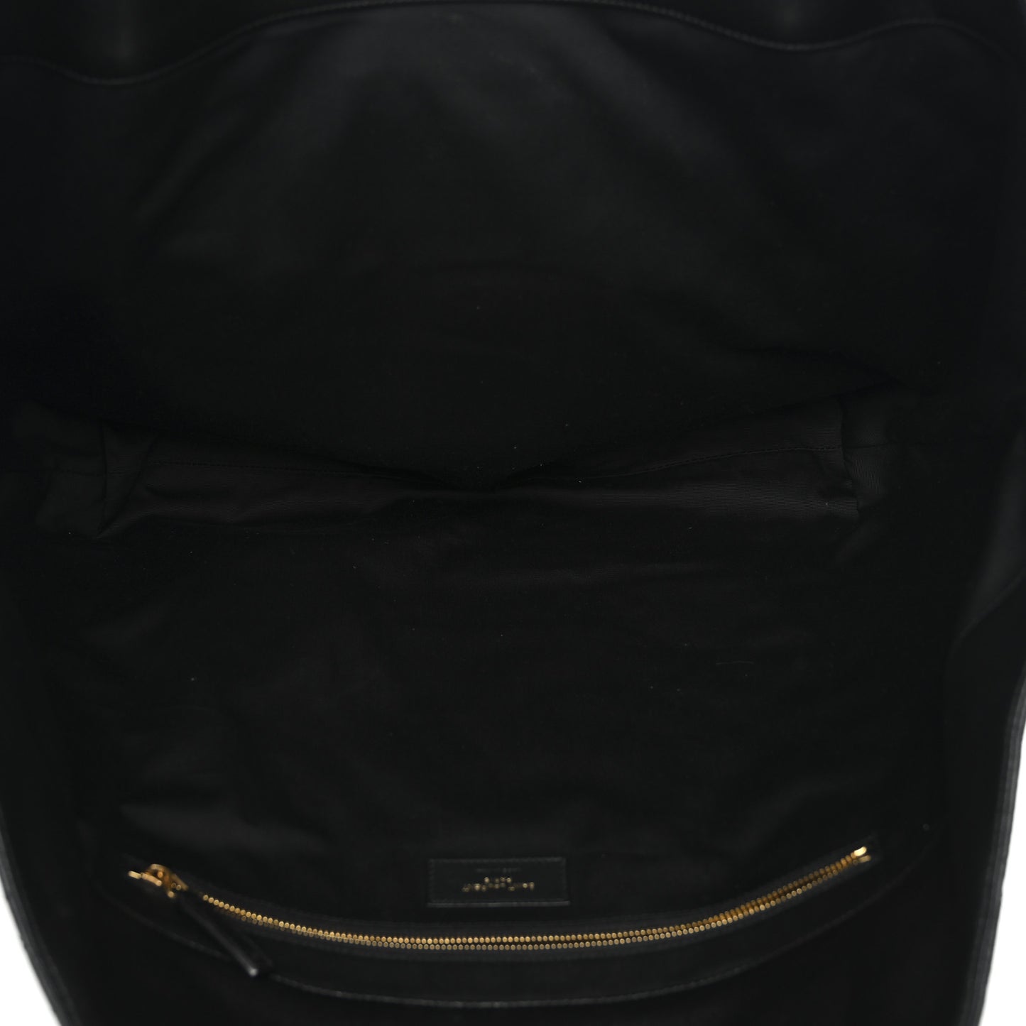 Lambskin Quilted Maxi Icare Shopping Tote Black