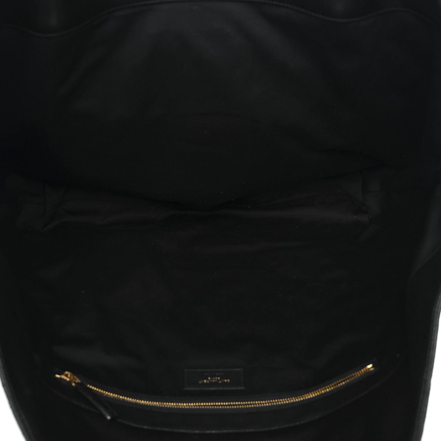 Saint Laurent Lambskin Quilted Maxi Icare Shopping Tote Black 6 of 11