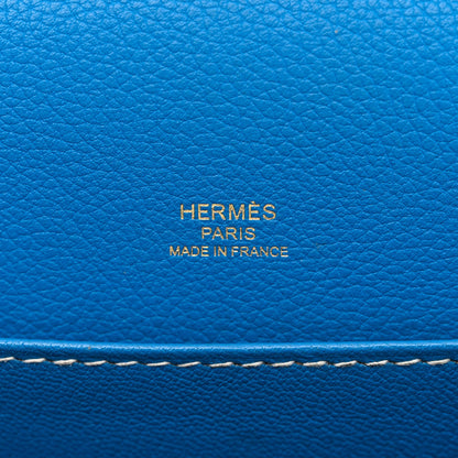 Hermes Evercolor Sac Roulis 23 Bleu Hydra 6 of 17