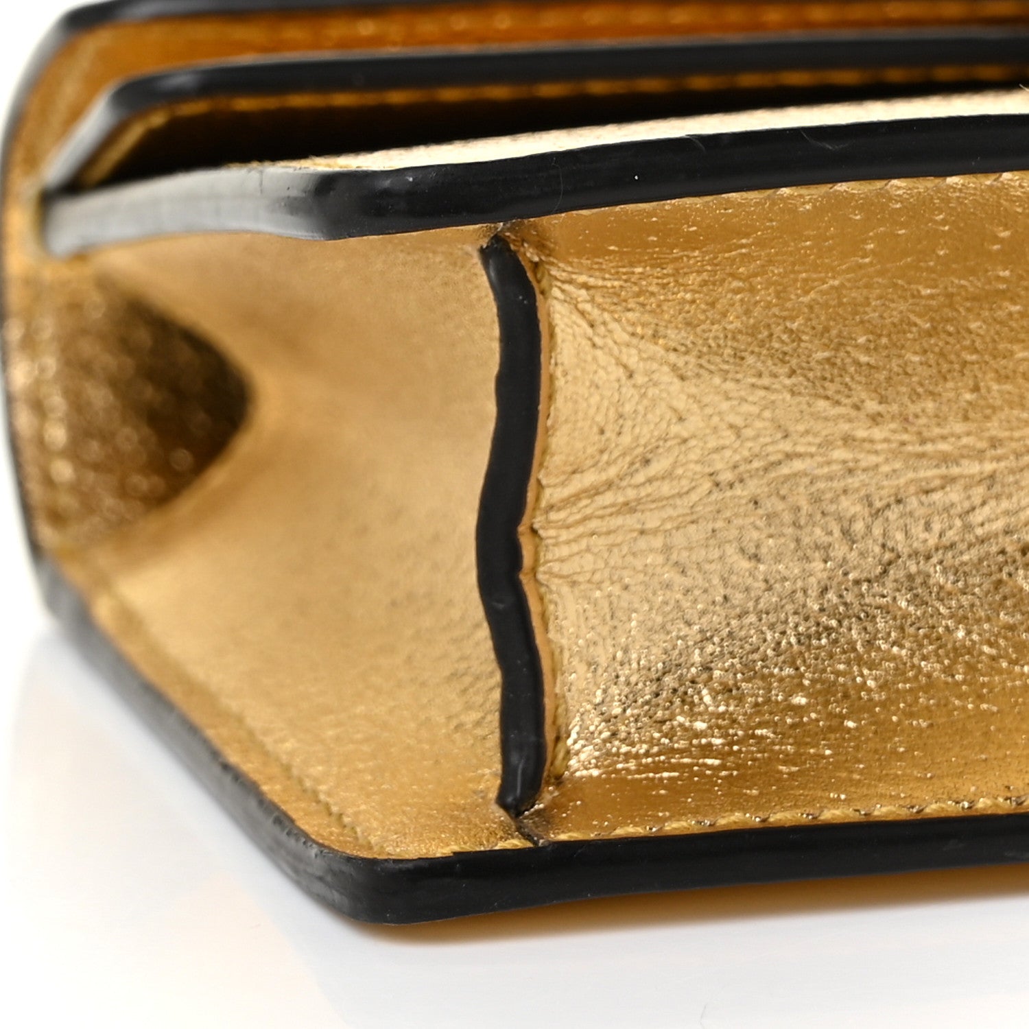Gucci Metallic Calfskin Super Mini Dionysus Shoulder Bag Gold 5 of 9