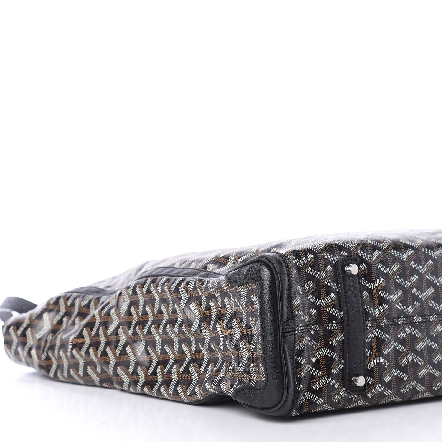 Goyard Goyardine Voltaire Tote Black 7 of 12
