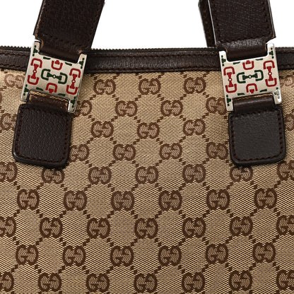 Gucci GG Monogram Web Pop Tote Brown 8 of 10