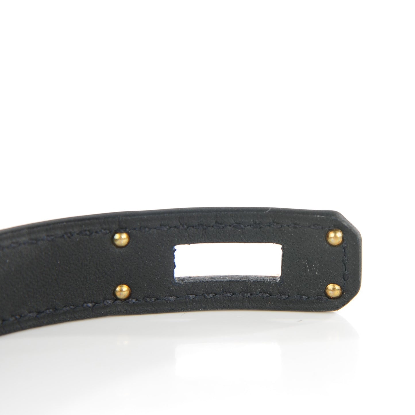 Epsom Kelly Double Tour Bracelet M Black