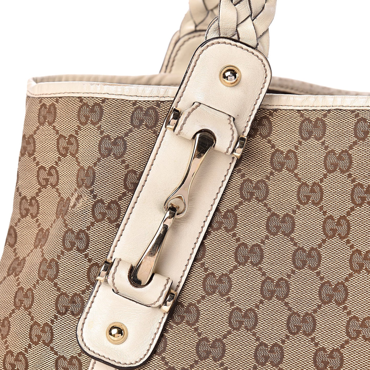Monogram Small Pelham Shoulder Bag Off White