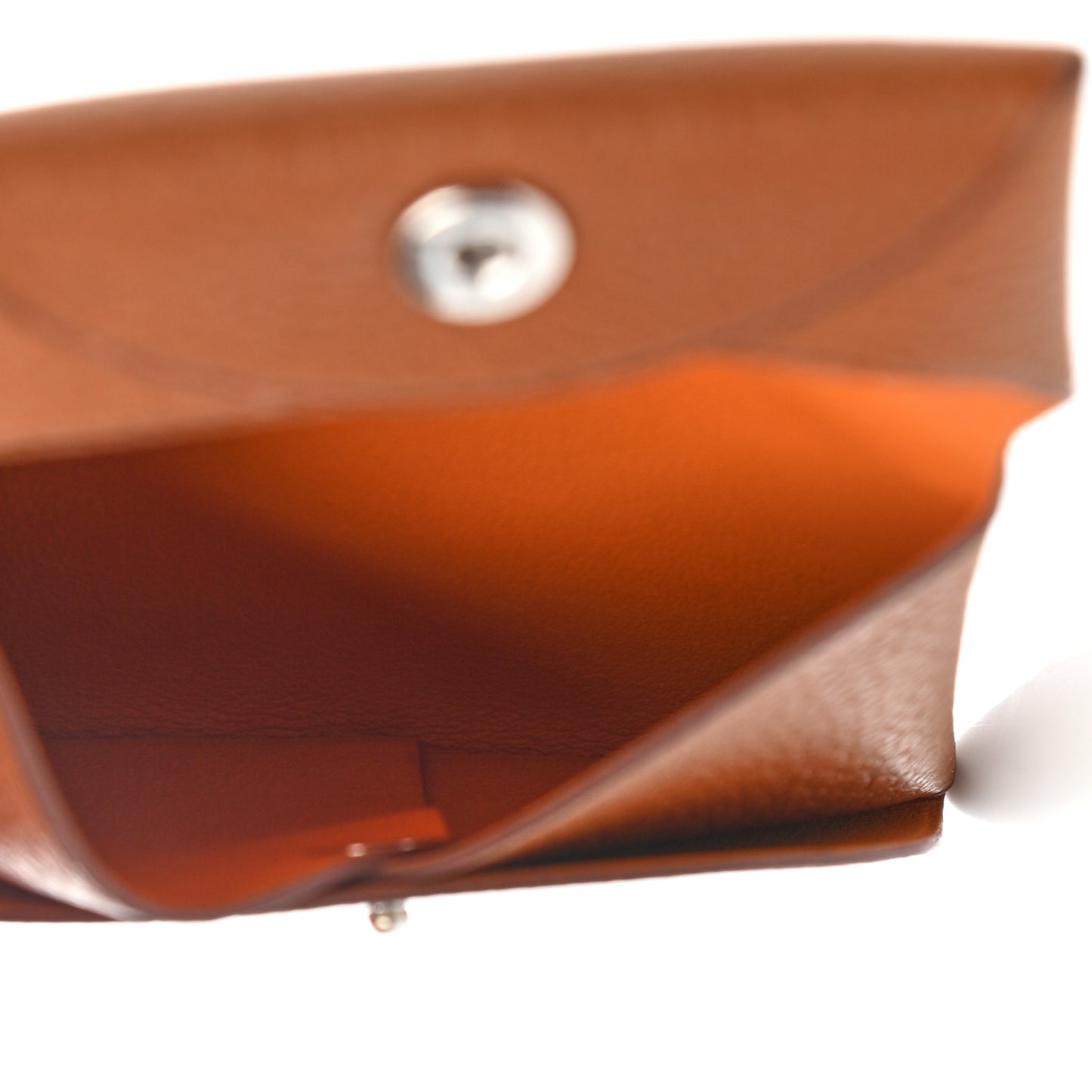 Barenia Faubourg Bastia Verso Coin Purse Fauve Abricot