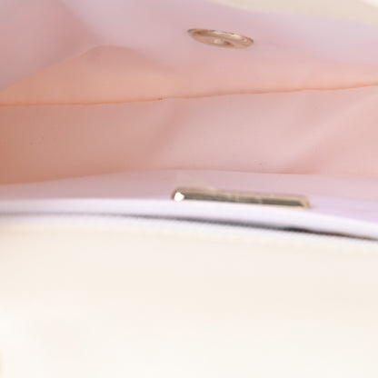 Chanel Sequin Mini Rectangular Flap White 5 of 12