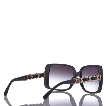 Chanel Chain Sunglasses 5208-Q Black 4 of 9