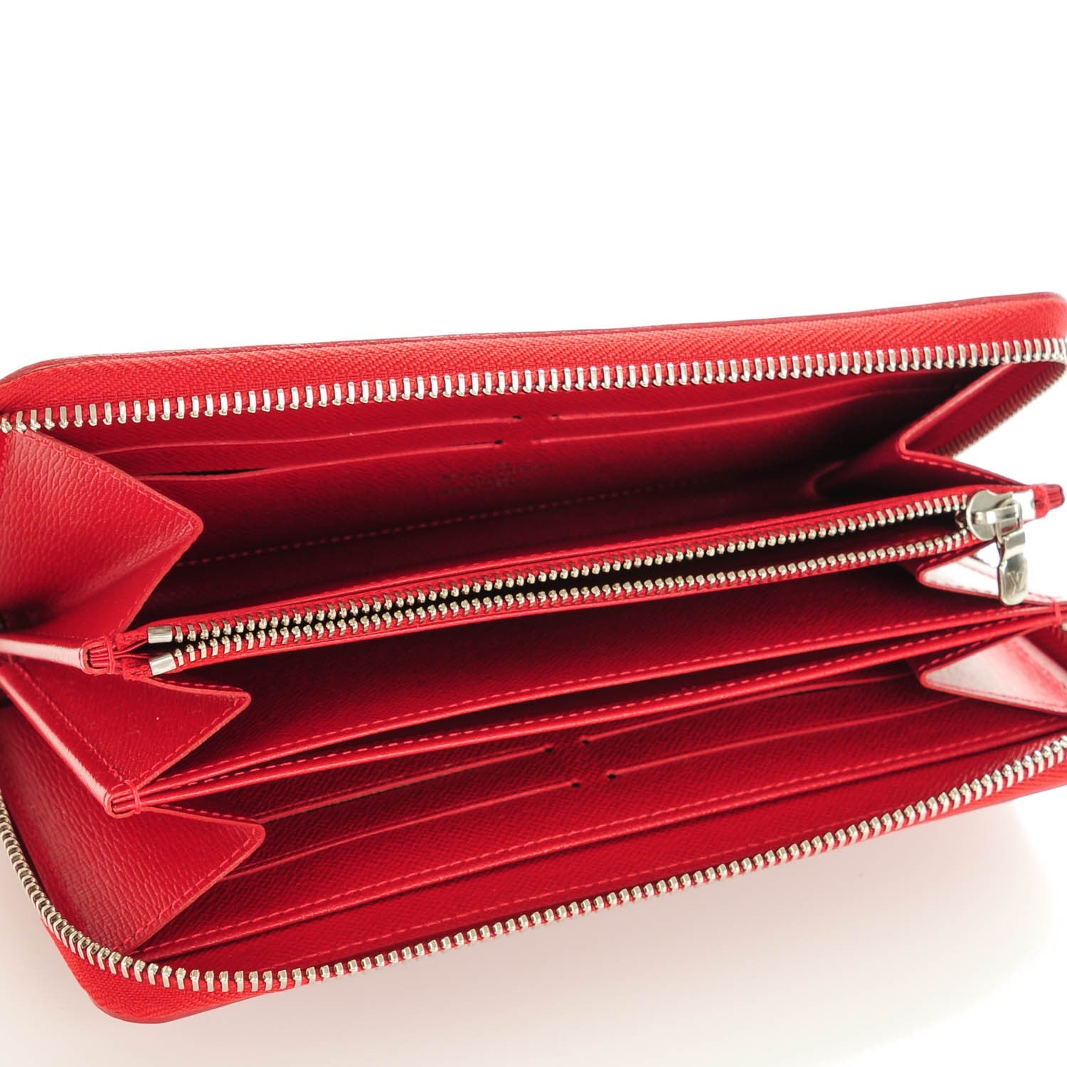 Louis Vuitton Epi Zippy Wallet Carmine 5 of 7