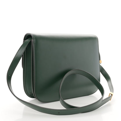 Celine Box Calfskin Medium Classic Box Flap Bag Forest 4 of 14