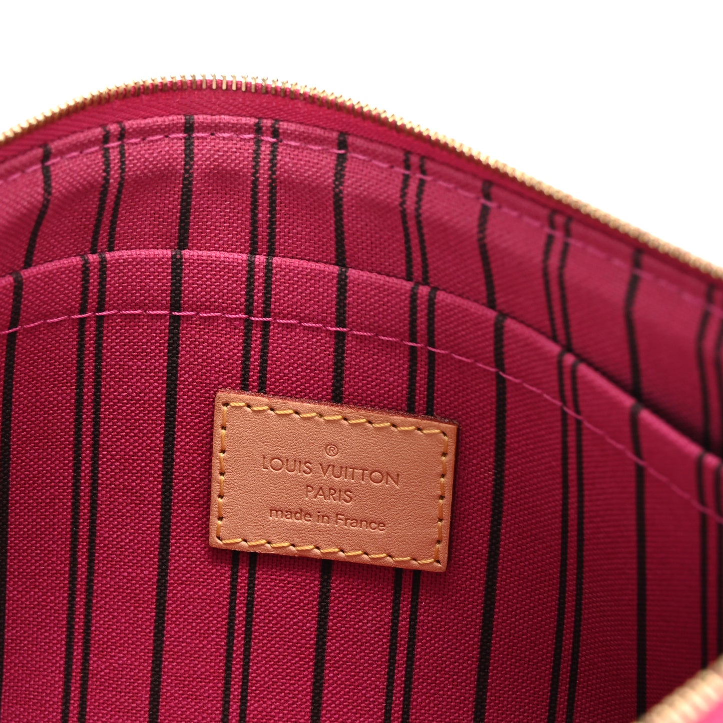 Monogram Neverfull MM GM Pochette Pivoine