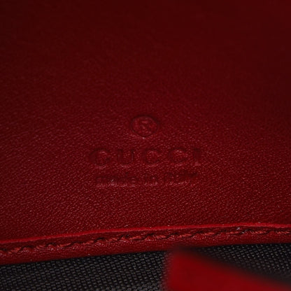 Gucci Calfskin Matelasse GG Marmont Continental Wallet Hibiscus Red 7 of 12