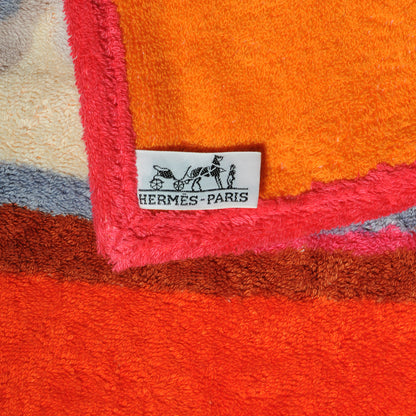 Hermes Terry Cotton Chaine D'Ancre Printed Beach Towel 4 of 6
