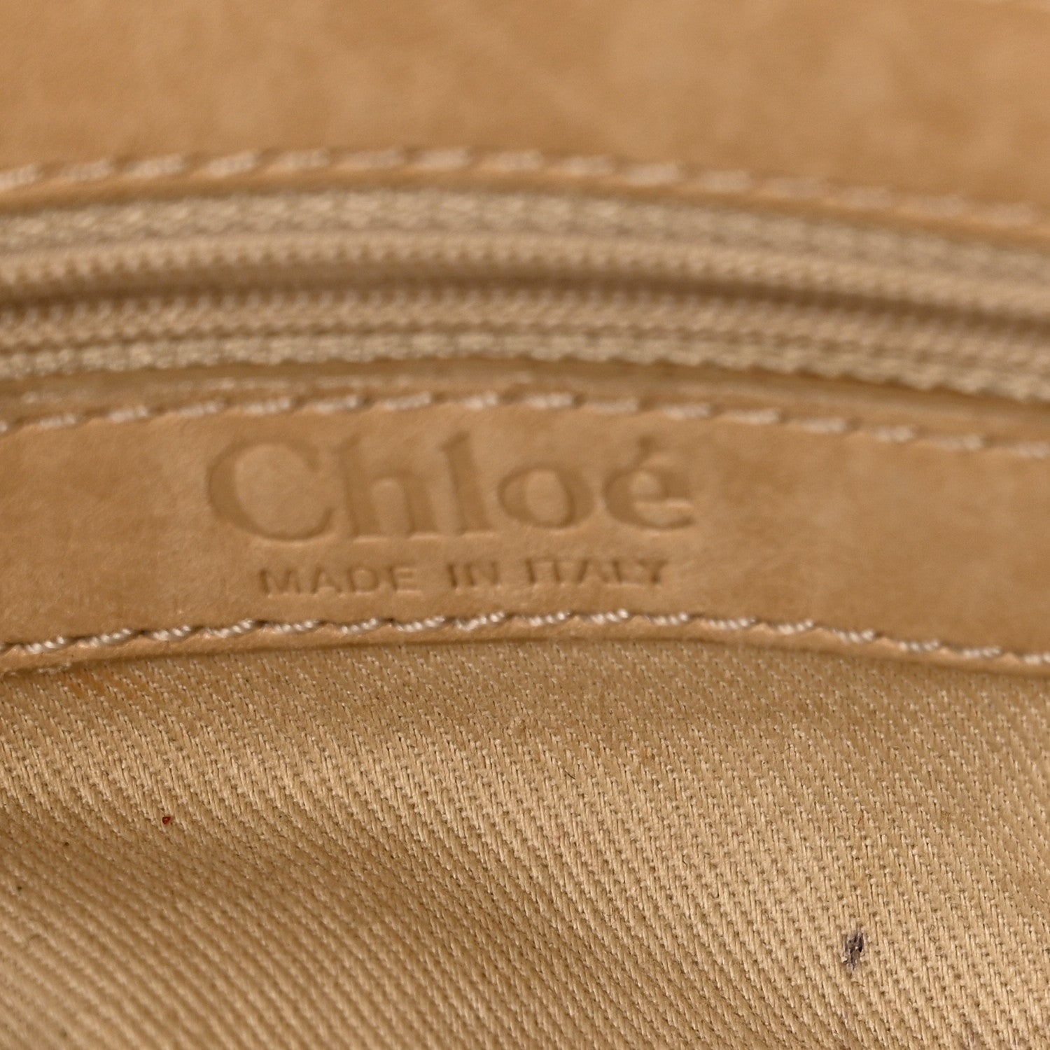 Chloe Snakeskin Silverado Shoulder Bag Beige 11 of 11