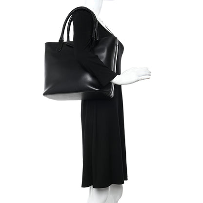 Givenchy Calfskin Medium Antigona Whipstitch Handle Tote Black 2 of 14