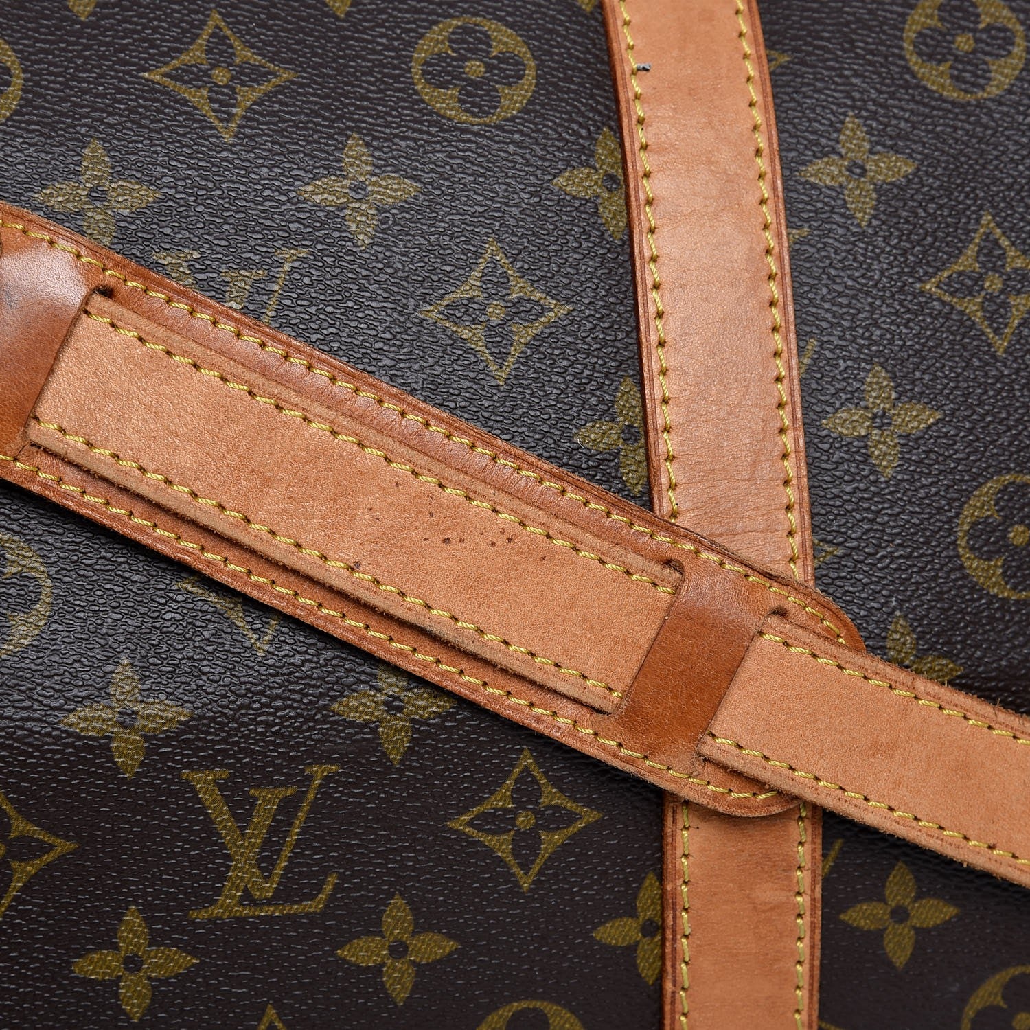 Louis Vuitton Monogram Keepall Bandouliere 60 28 of 29