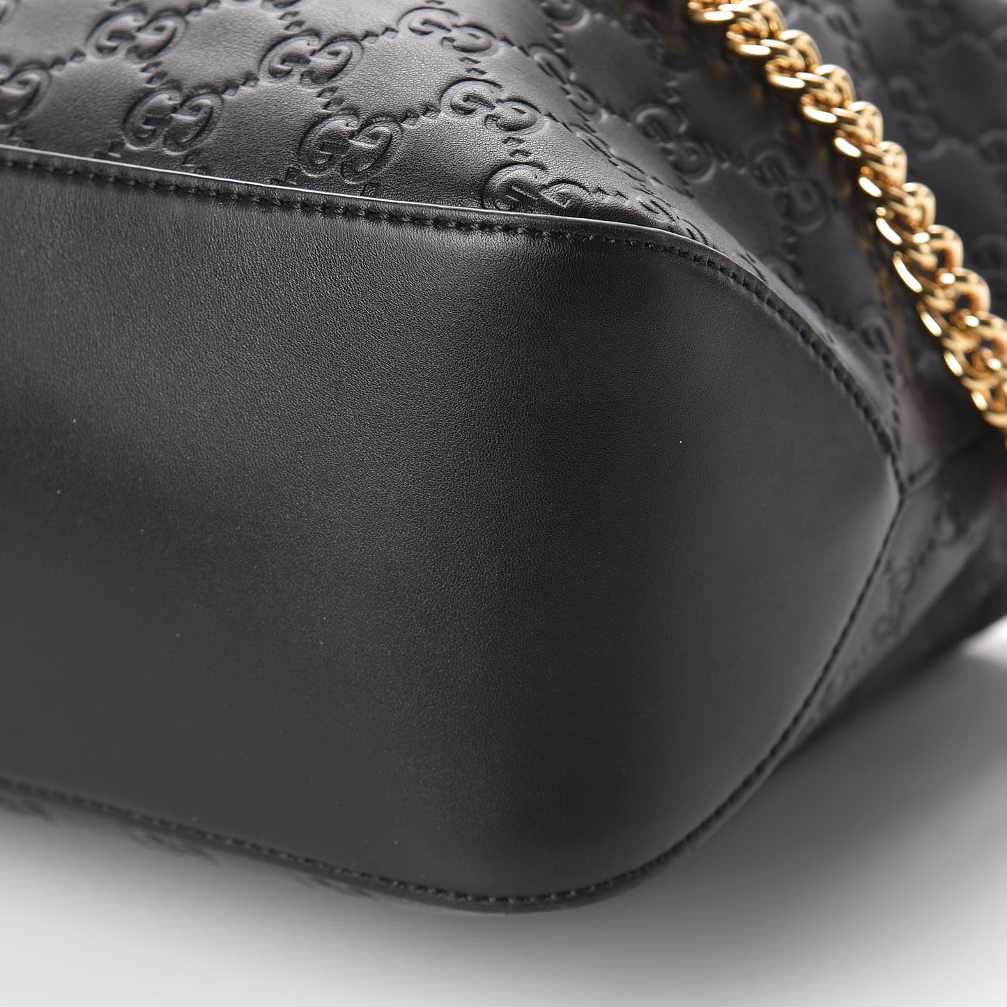 Guccissima Signature Large Linea A Hobo Black
