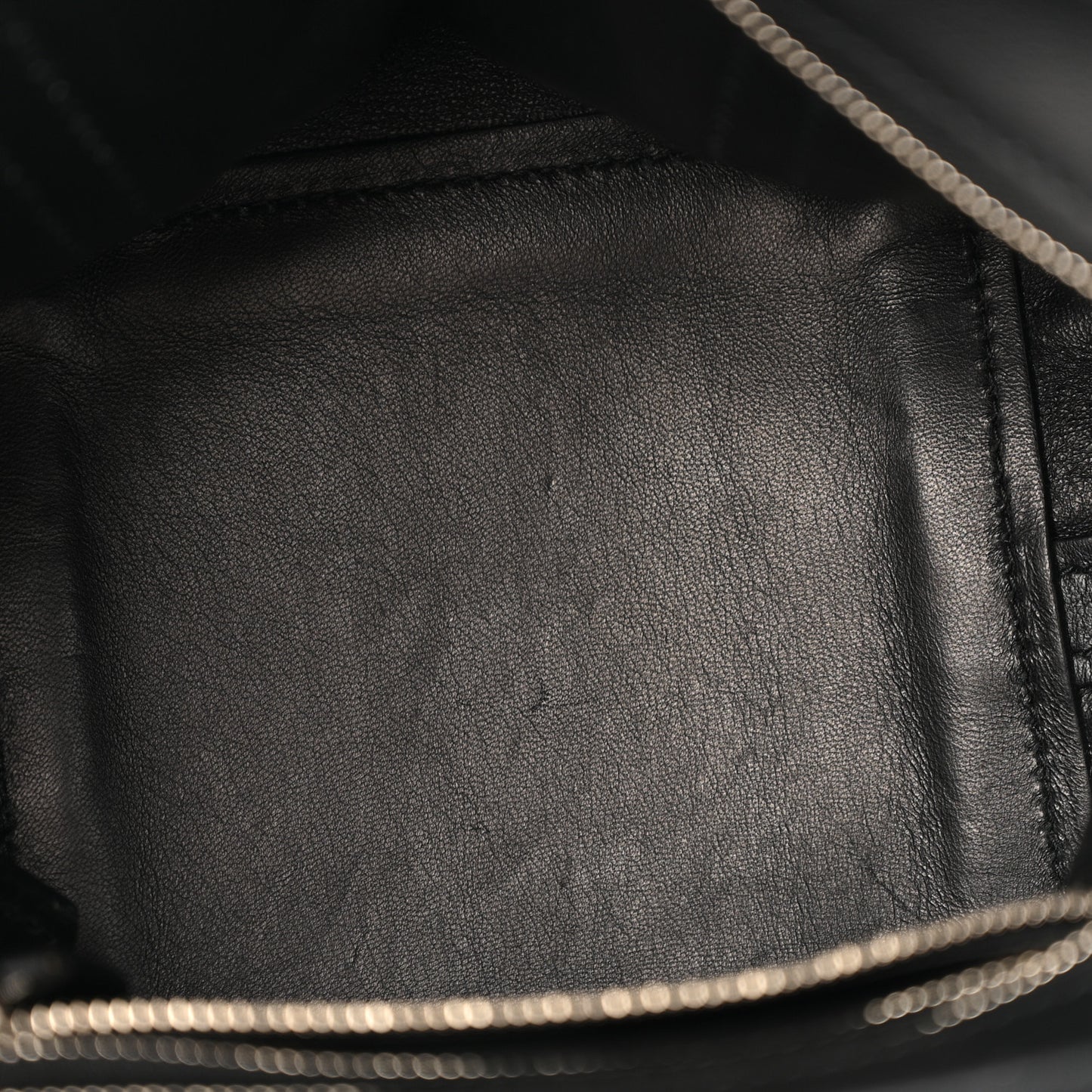 Calfskin XS Laundry Cabas Tote Black