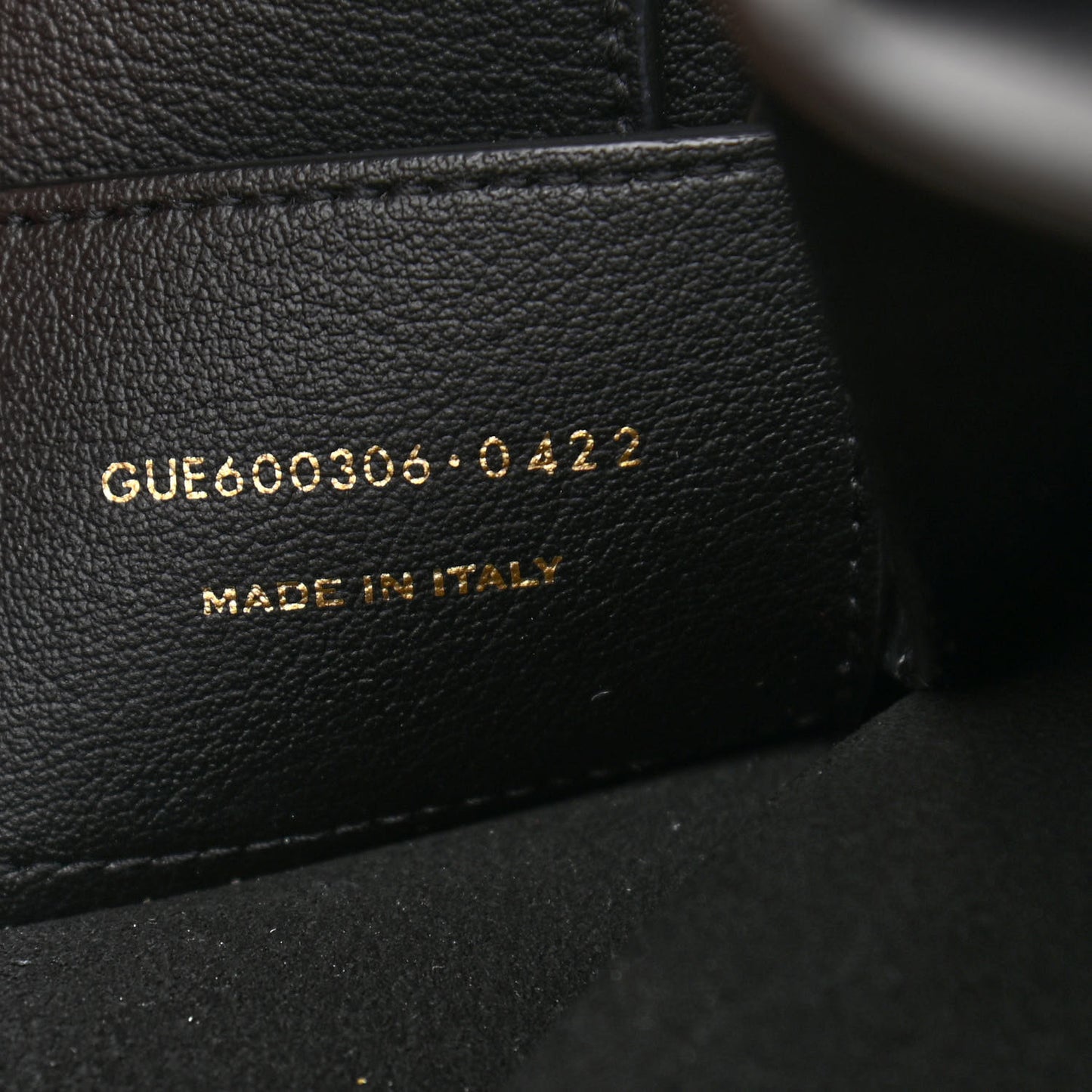 Calfskin North-South Shopping Tote Black