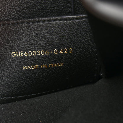 Saint Laurent Calfskin North-South Shopping Tote Black 8 of 12